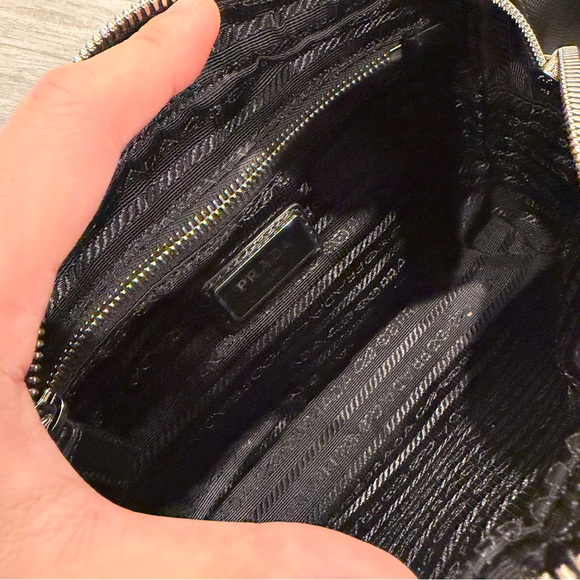 Prada Black Saffiano Belt Bag 2VL012 - Picture 10 of 15